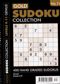 Sudoku Gold Collection Magazine Issue NO 74