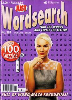 Just Wordsearch Magazine Issue NO 384