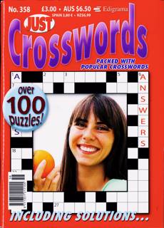 Just Crosswords Magazine Issue NO 358