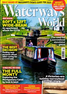 Waterways World Magazine Issue APR 25