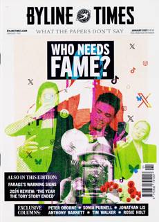 Byline Times Magazine Issue JAN 25