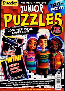 Puzzler Q Junior Puzzles Magazine Issue NO 307