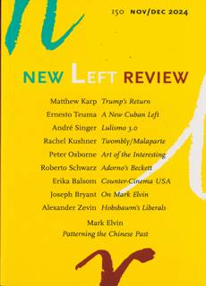 New Left Review Magazine Issue NO150