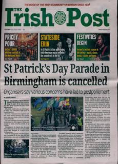 Irish Post Magazine Issue 22/02/2025