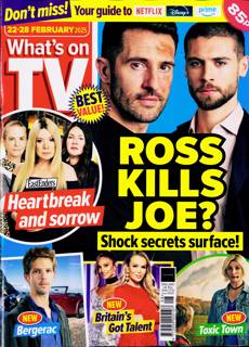 Whats On Tv England Magazine Issue 22/02/2025