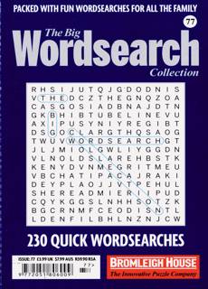 Big Wordsearch Collection Magazine Issue NO 77