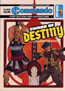 Commando Action Adventure Magazine Issue NO 5829