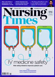 Nursing Times Magazine Issue FEB 25