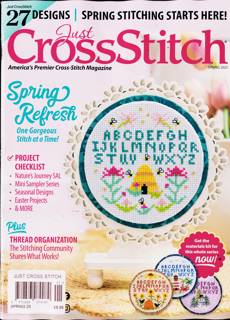 Just Cross Stitch Magazine Issue SPRING 25
