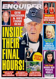 National Enquirer Magazine Issue 24/03/2025