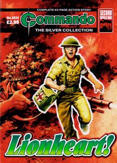 Commando Silver Collection Magazine Issue NO 5834