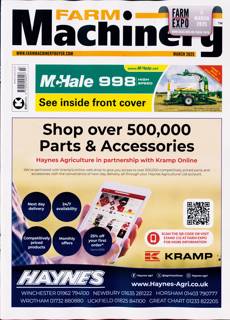 Farm Machinery Magazine Issue MAR 25