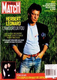 Paris Match Magazine Issue NO 3957