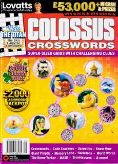 Lovatts Colossus Crossword Magazine Issue NO 400