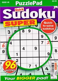 Puzzlelife Sudoku Super Magazine Issue NO 48