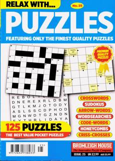 Relax With Puzzles Magazine Issue NO 25