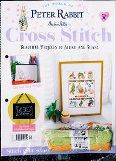 Peter Rabbit Cross Stitch Magazine Issue PART52