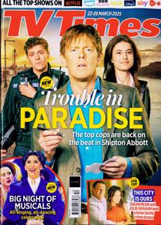 Tv Times England Magazine Issue 22/03/2025