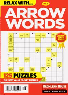Relax With Arrow Words Magazine Issue NO 6