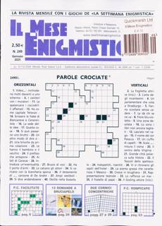 Il Mese Enigmistico Magazine Issue NO249