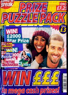 Tab Prize Puzzle Pack Magazine Issue NO 75