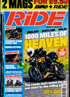 Ride Bike Value Pack Magazine Issue APR 25