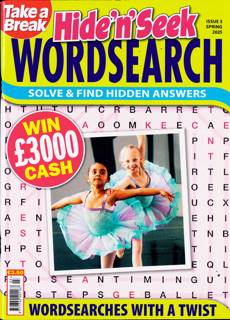 Take A Break Hide & Seek  Magazine Issue NO 3