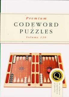Premium Codeword Puzzles Magazine Issue NO 130