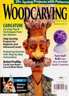 Woodcarving Illustrated Magazine Issue SPRING