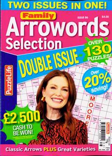 Family Arrowords Selection Magazine Issue NO 86