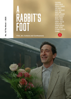 A Rabbit's Foot 10 Adrien Brody Magazine Issue 10 ADRIEN