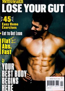 Mens Health Usa Magazine Issue LOSE GUT