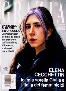 Grazia Italian Wkly Magazine Issue NO 13