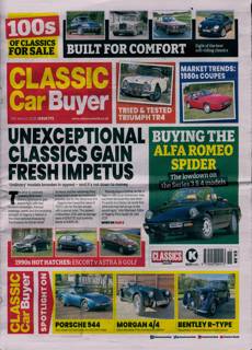 Classic Car Buyer Magazine Issue 12/03/2025