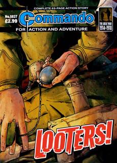 Commando Action Adventure Magazine Issue NO 5837
