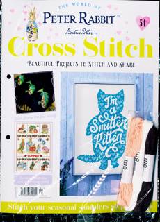Peter Rabbit Cross Stitch Magazine Issue PART54
