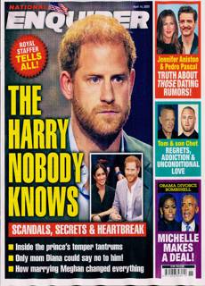 National Enquirer Magazine Issue 14/04/2025