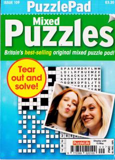 Puzzlelife Ppad Puzzles Magazine Issue NO 109