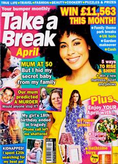 Take A Break Monthly Magazine Issue APR 25