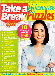 Tab My Favourite Puzzles Magazine Issue NO 4
