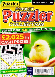Puzzler Pocket Puzzler Coll Magazine Issue NO 157