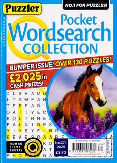 Puzzler Q Pock Wordsearch Magazine Issue NO 274