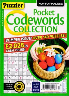 Puzzler Q Pock Codewords C Magazine Issue NO 213