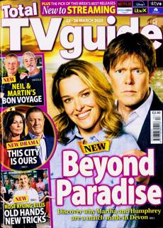 Total Tv Guide England Magazine Issue NO 13