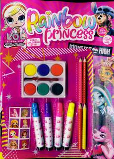 Rainbow Princess Colouring Magazine Issue NO 62