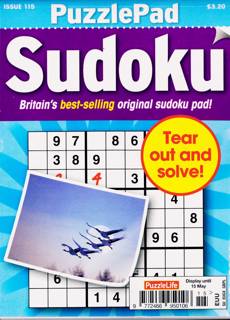 Puzzlelife Ppad Sudoku Magazine Issue NO 115