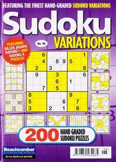 Sudoku Variations Magazine Issue NO 98