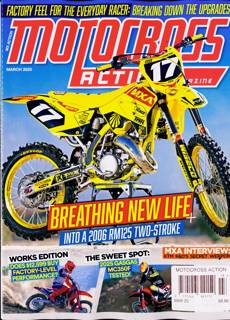 Motocross Action Magazine Issue MAR 25