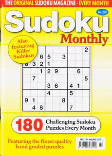 Sudoku Monthly Magazine Issue NO 243