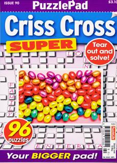 Puzzlelife Criss Cross Super Magazine Issue NO 90